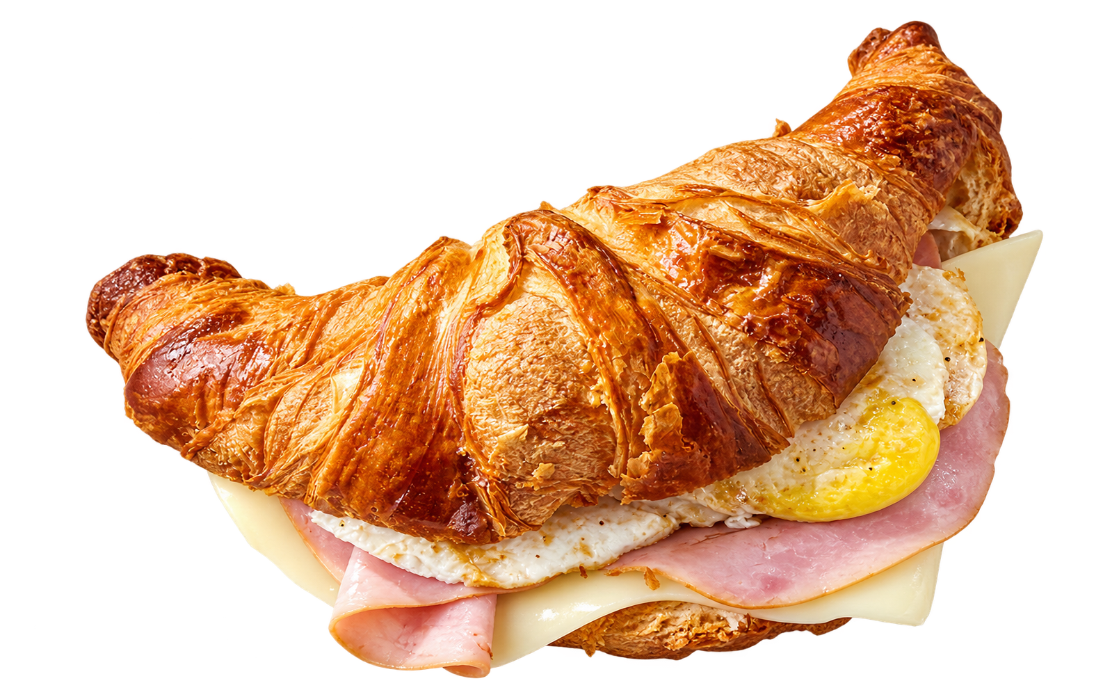 Croissant déjeuner garni